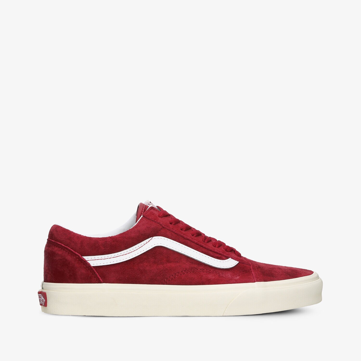 pánské skate boty (skateboardové) VANS UA OLD SKOOL VN0A4U3B18N1 ČERVENÁ