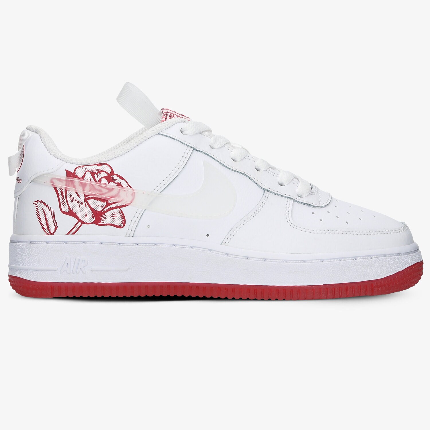 dětské tenisky NIKE AIR FORCE 1 CN8534-100 BÍLÁ