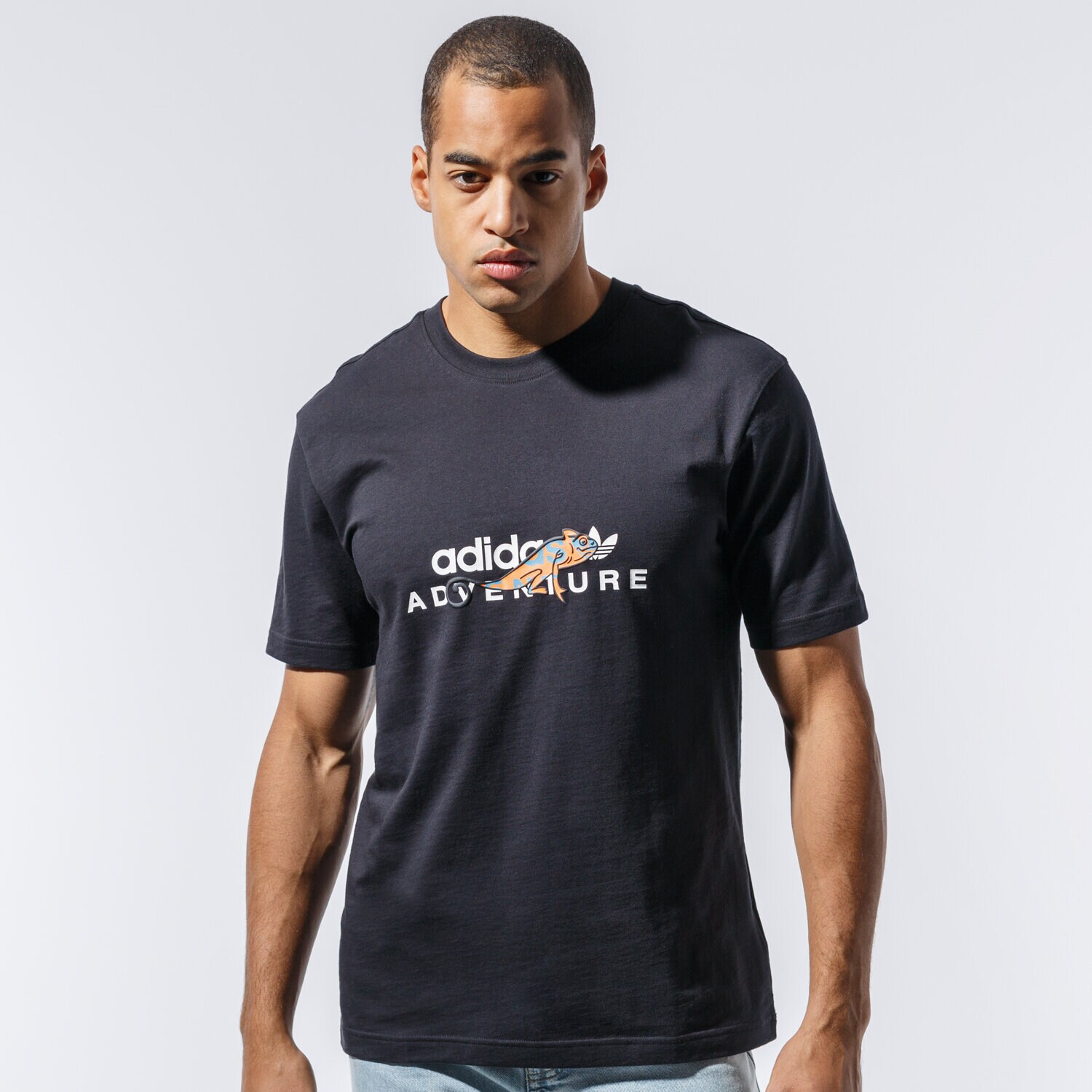 pánské tričko ADIDAS TRIČKO ADV GRAPHIC TEE GD5610 ČERNÁ