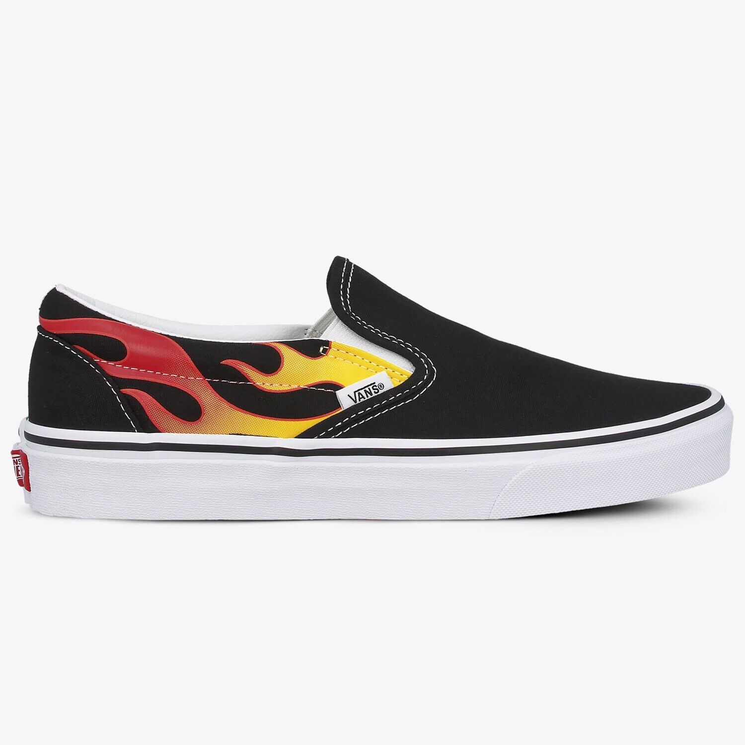pánské skate boty (skateboardové) VANS UA CLASSIC SLIP-ON VN0A38F7PHN1 ČERNÁ