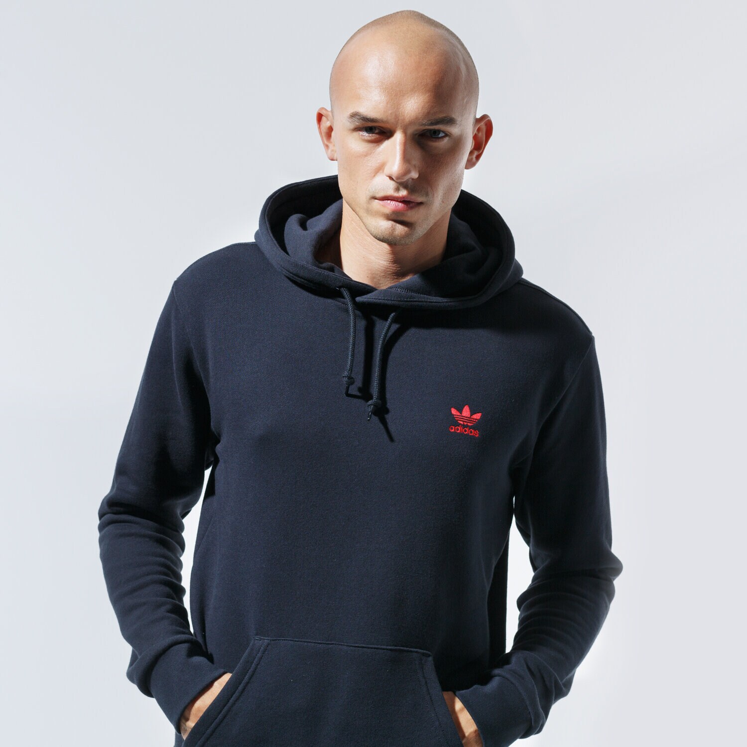 pánská mikina ADIDAS MIKINA S KAPUCÍ ESSENTIAL HOODY GD2570 ČERNÁ