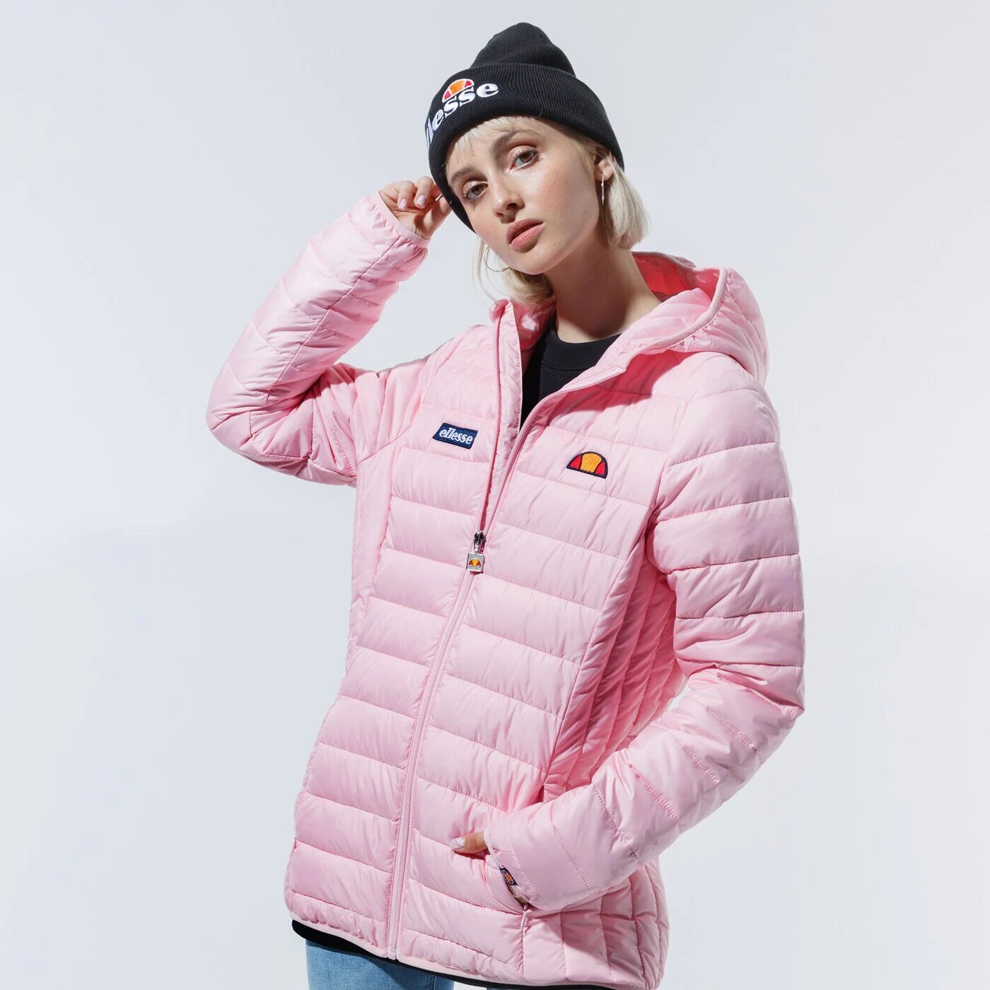 dámská zimní bunda ELLESSE BUNDA ZIMNÍ LOMPARD LPINK SGS02683808 RŮŽOVÁ