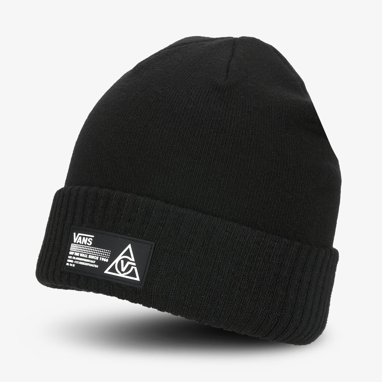 dětská čepice VANS ČEPICE ZIMNÍ 66 SUPPLY CUFF BEANIE VN0A4SFLBLK1 ČERNÁ