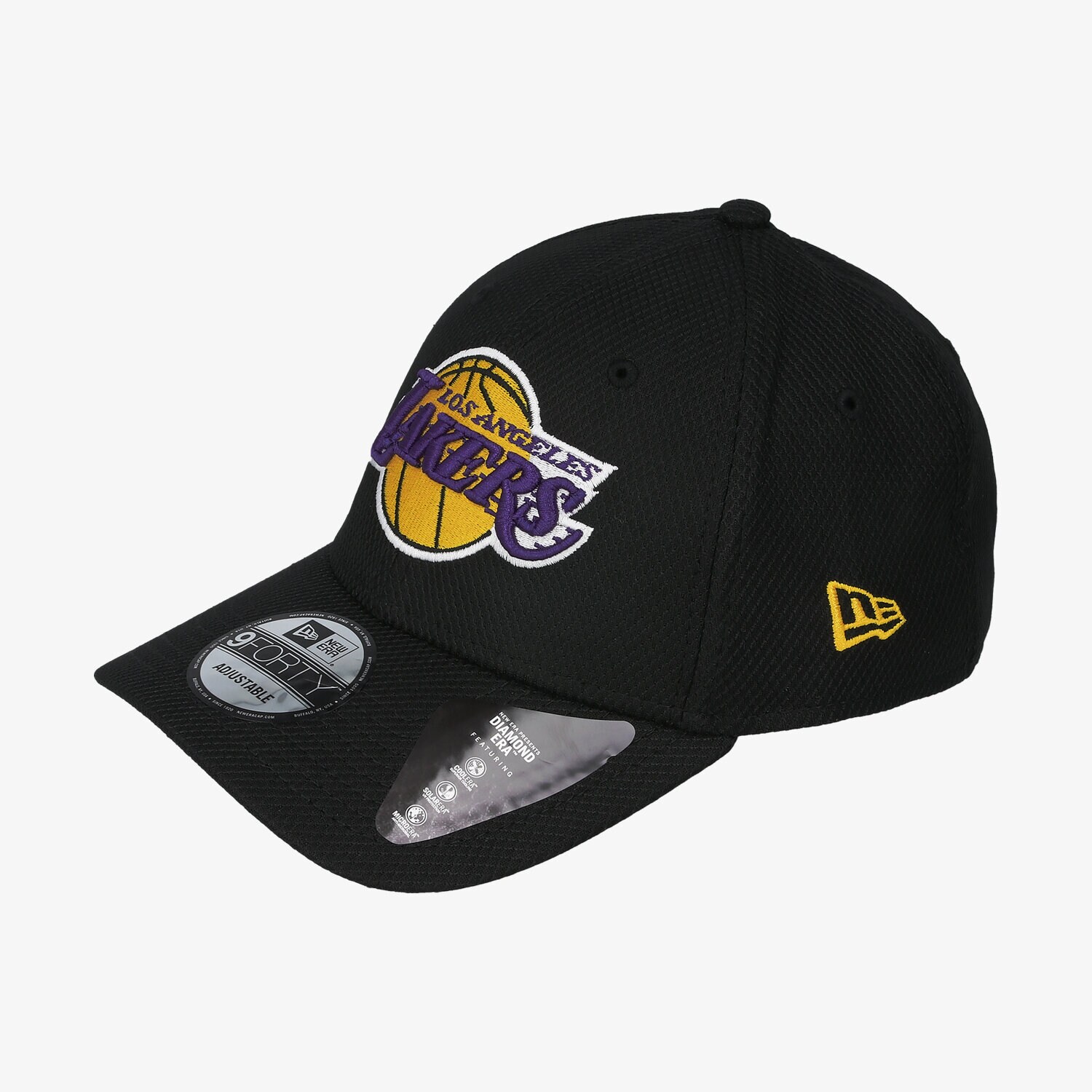 pánská kšiltovka NEW ERA ČEPICE DIAMOND ERA 9FORTY LAKERS LOS ANGELES LAKERS 12490290 ČERNÁ