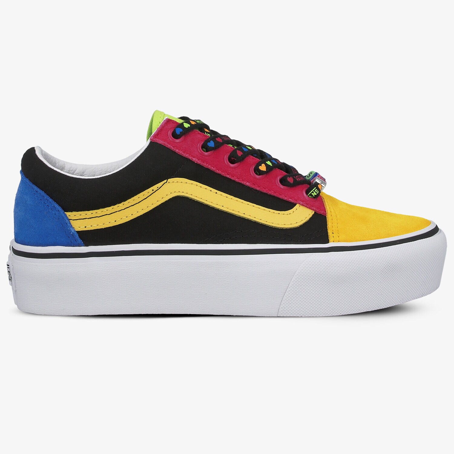 dámské tenisky VANS UA OLD SKOOL PLATFORM  VN0A3B3U21X1 VÍCEBAREVNÁ