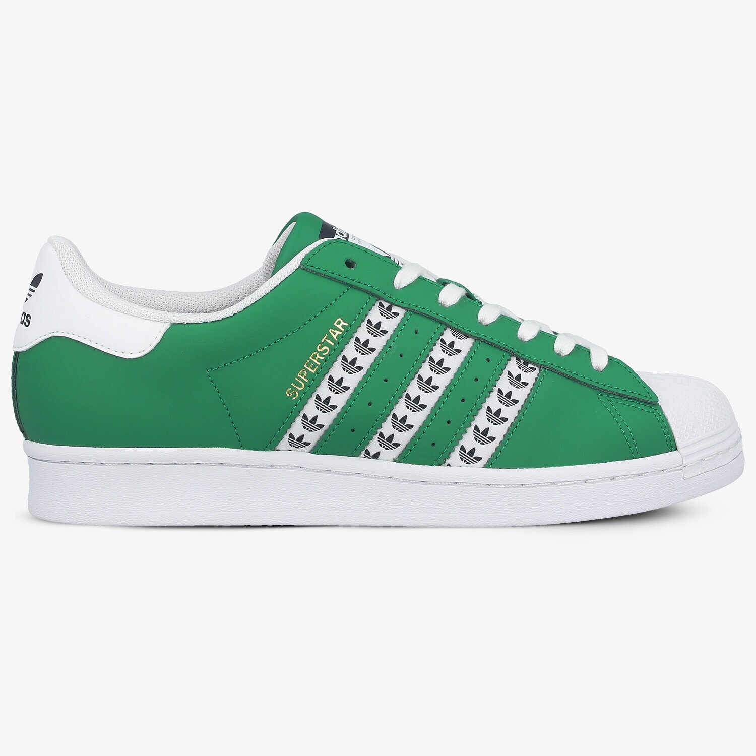 pánské tenisky ADIDAS SUPERSTAR  FW9209 ZELENÁ
