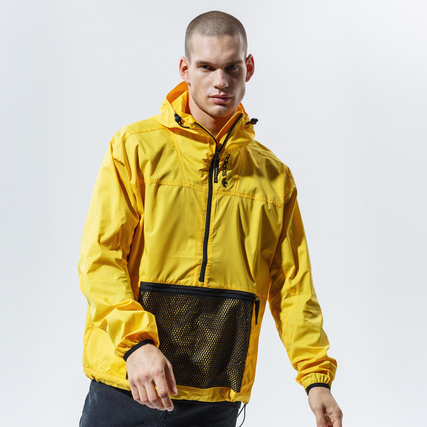 pánská zimní bunda ADIDAS BUNDA ADV ARCH ANORAK GD5591 ŽLUTÁ