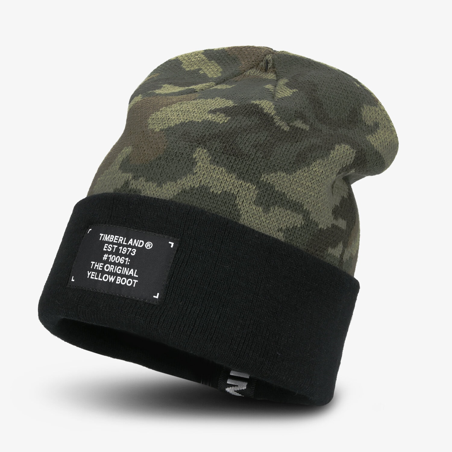 dětská čepice TIMBERLAND ČEPICE ZIMNÍ CAMO JACQUARD BEANIE TB0A1F3JA581 VÍCEBAREVNÁ