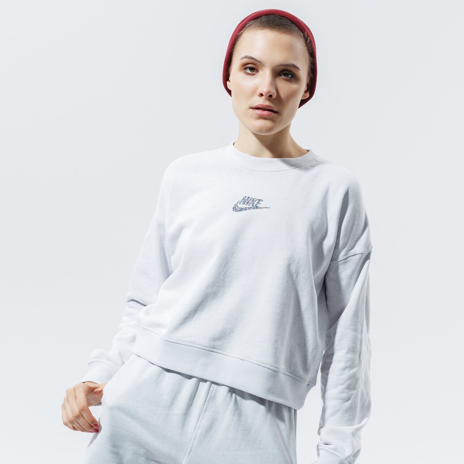 dámská mikina NIKE MIKINA NIKE SPORTSWEAR FT M2Z CU6403-094 ŠEDÁ