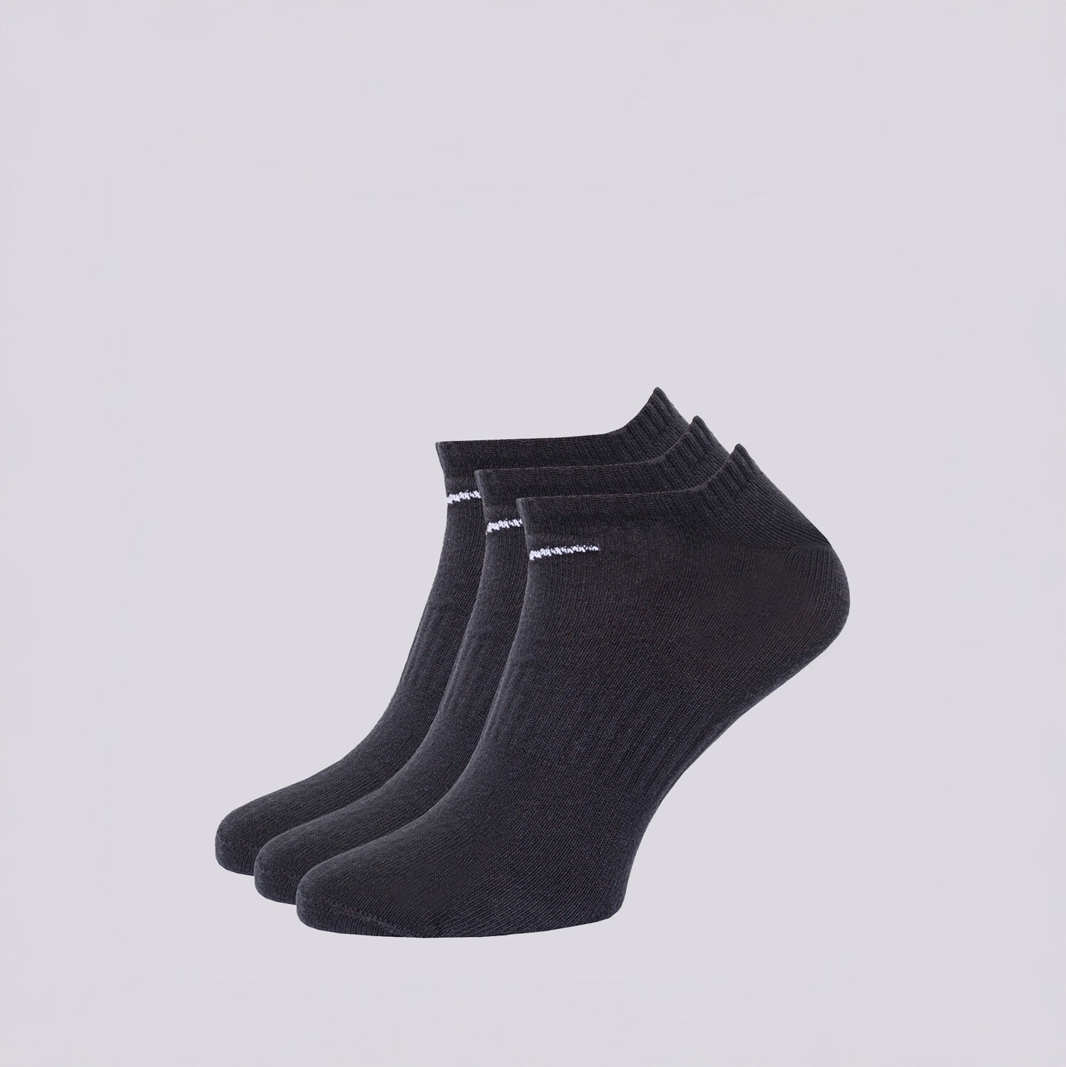 dámské ponožky NIKE 3 PACK LOW SOCKS  SX7678-010 ČERNÁ