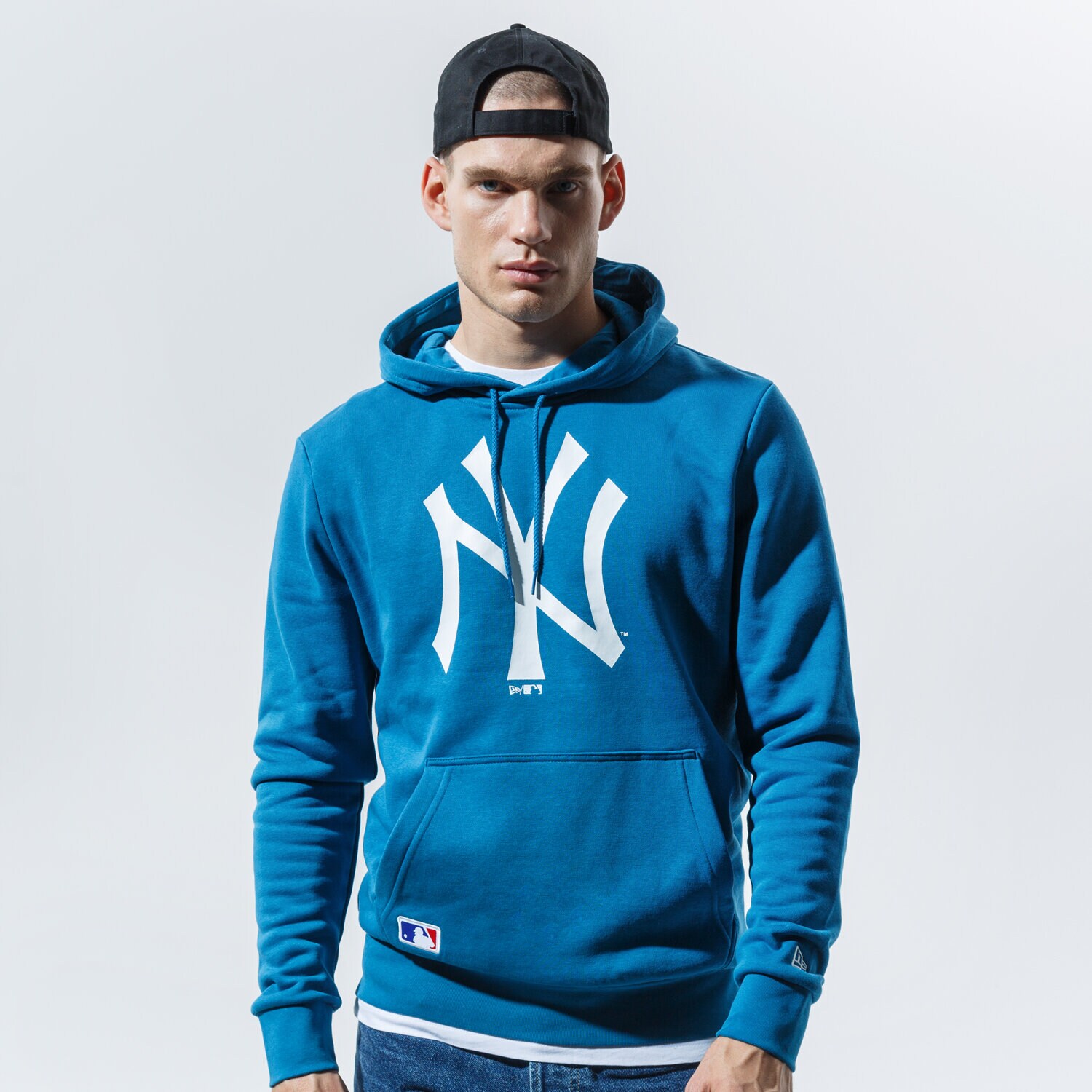 pánská mikina NEW ERA MIKINA S KAPUCÍ MLB SEASONAL TEAM LOGO HOODY NEYYAN 12485714