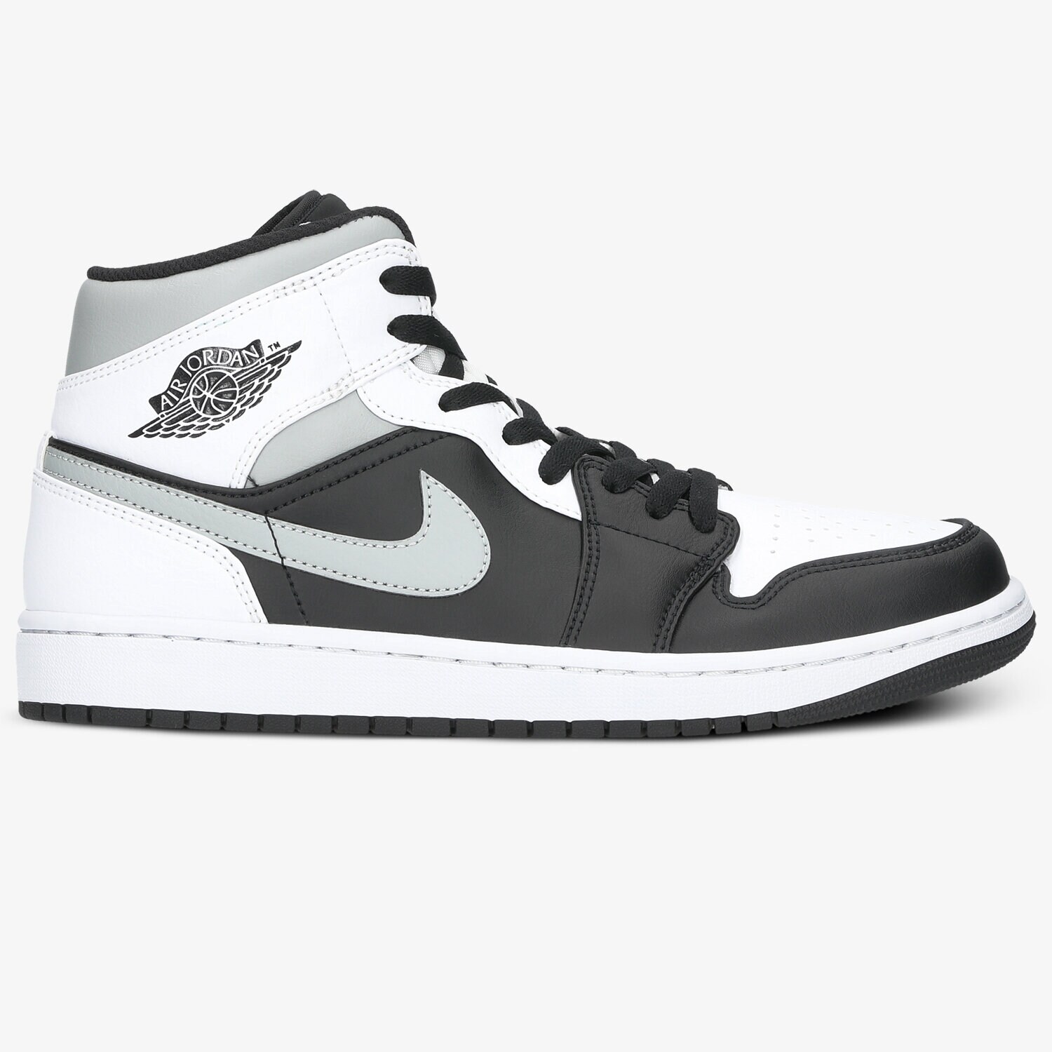 pánské tenisky AIR JORDAN 1 MID  554724-073 ŠEDÁ