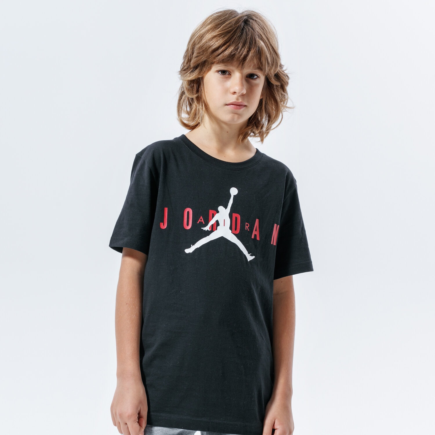 dětské tričko JORDAN TRIČKO JDB BRAND TEE 5 BOY 955175-023 ČERNÁ