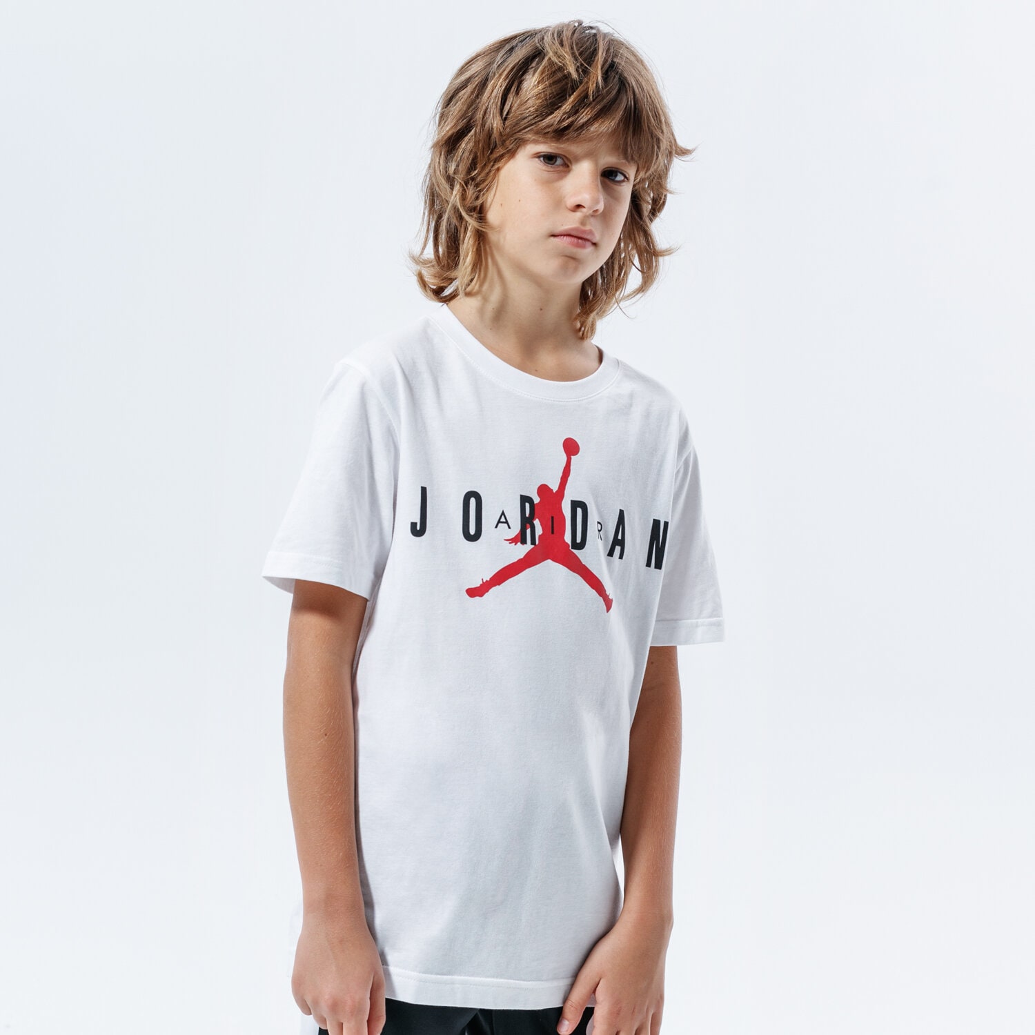 dětské tričko JORDAN TRIČKO JDB BRAND TEE 5 BOY 955175-001 BÍLÁ
