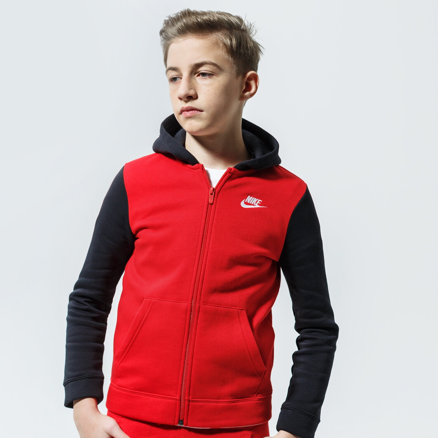 dětské kalhoty NIKE DRES SPORTSWEAR BV3634-658 ČERVENÁ