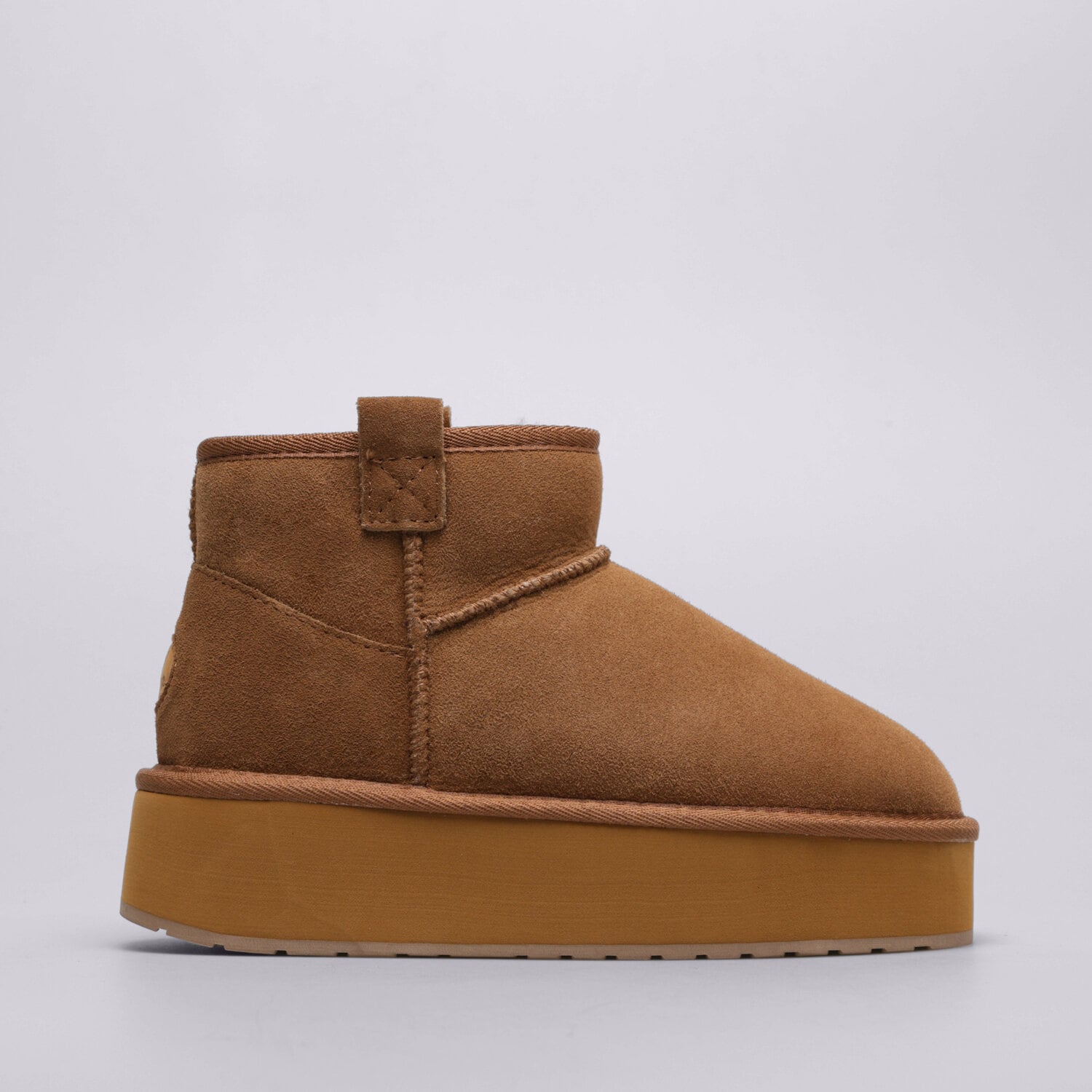 dámské boty casual EMU AUSTRALIA FOYFLATFORM MICRO W13073CHESTNUT HNĚDÁ