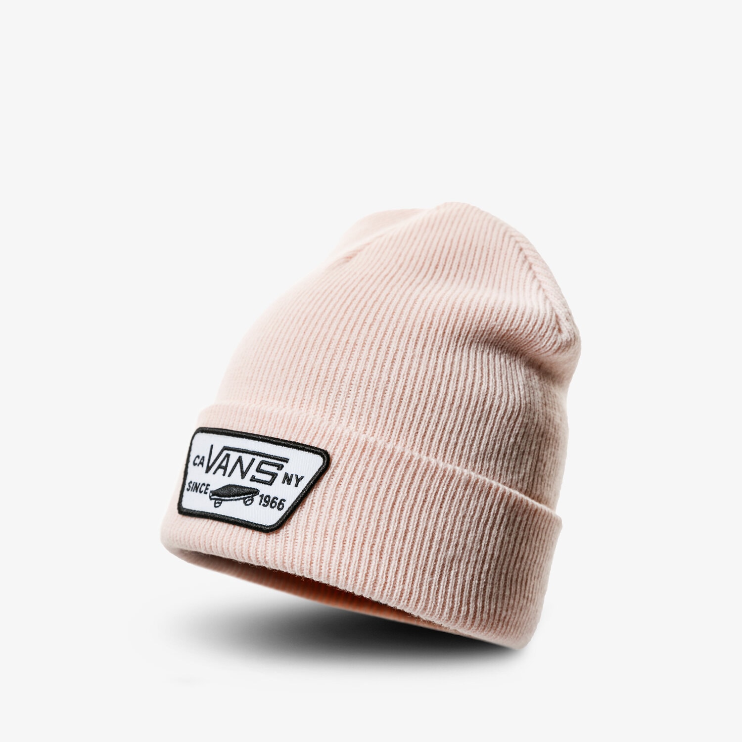 dětská čepice VANS ČEPICE ZIMNÍ MILFORD BEANIE VN000UOUXZV1 RŮŽOVÁ