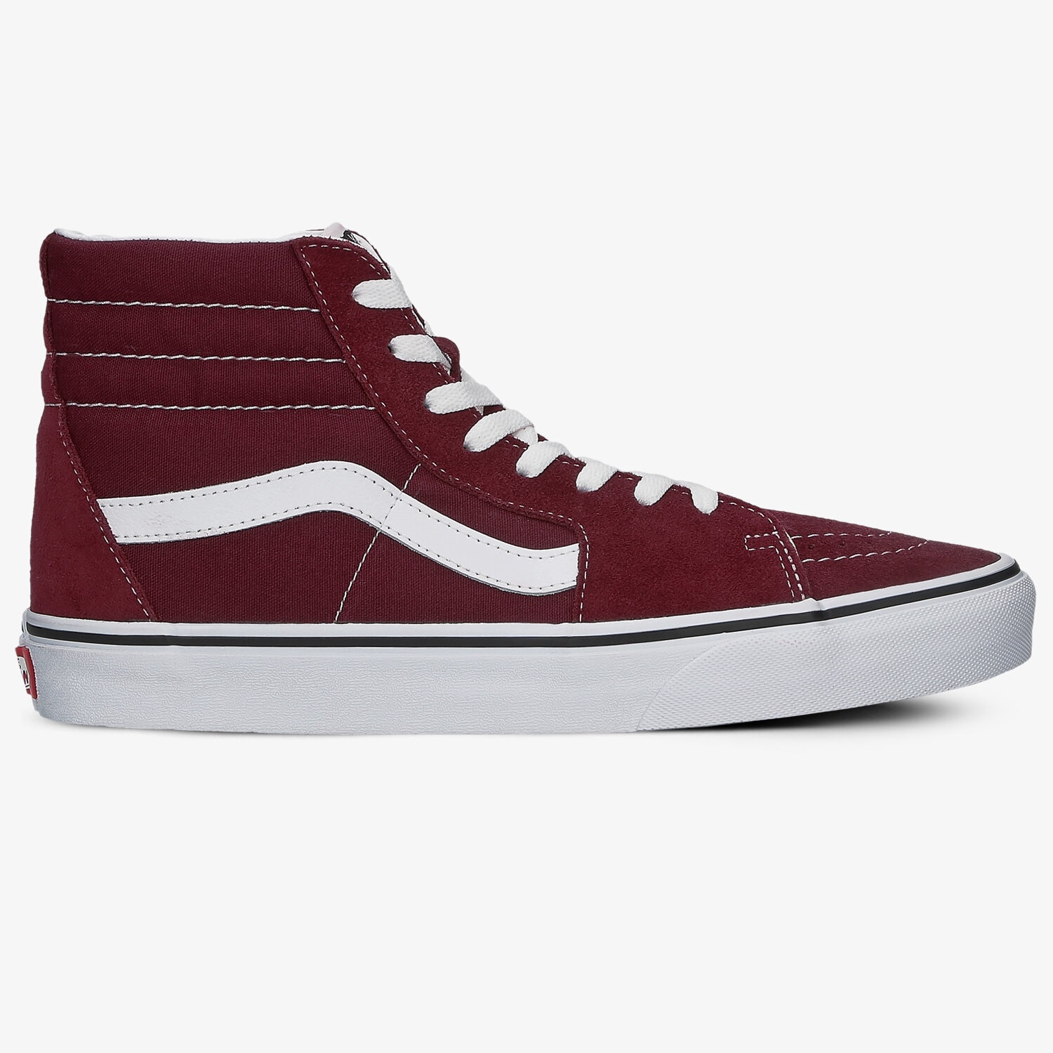 pánské skate boty (skateboardové) VANS UA SK8-HI  VN0A4U3C5U71 BORDOVÁ