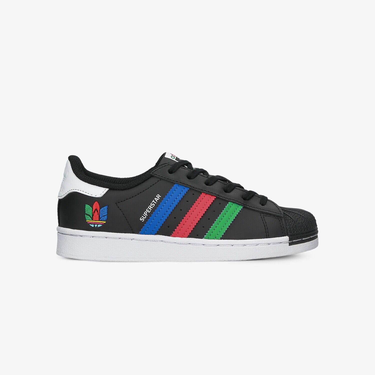 dětské tenisky ADIDAS SUPERSTAR C  FW5237 ČERNÁ