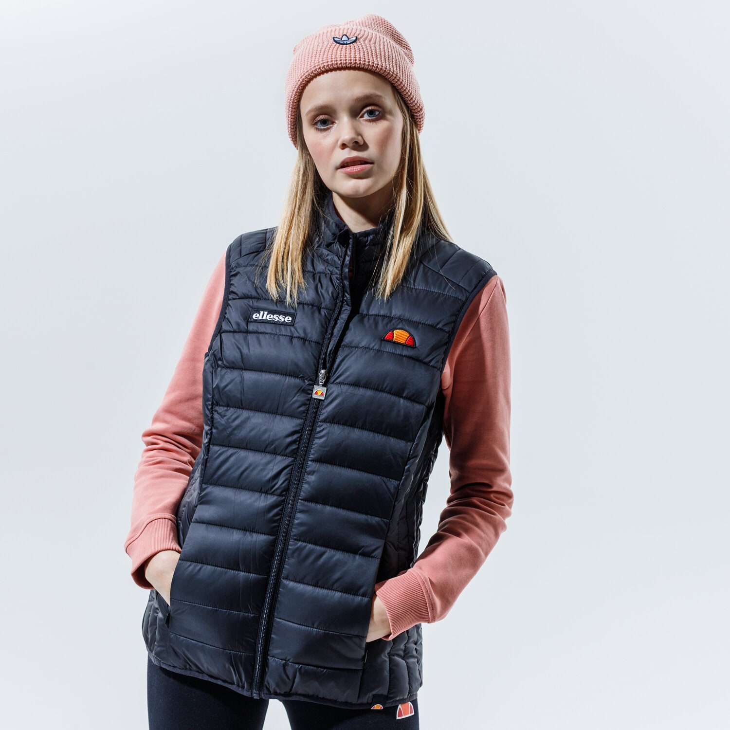 dámska vesta ELLESSE VESTA BARIA BLK SGS09000011 ČERNÁ