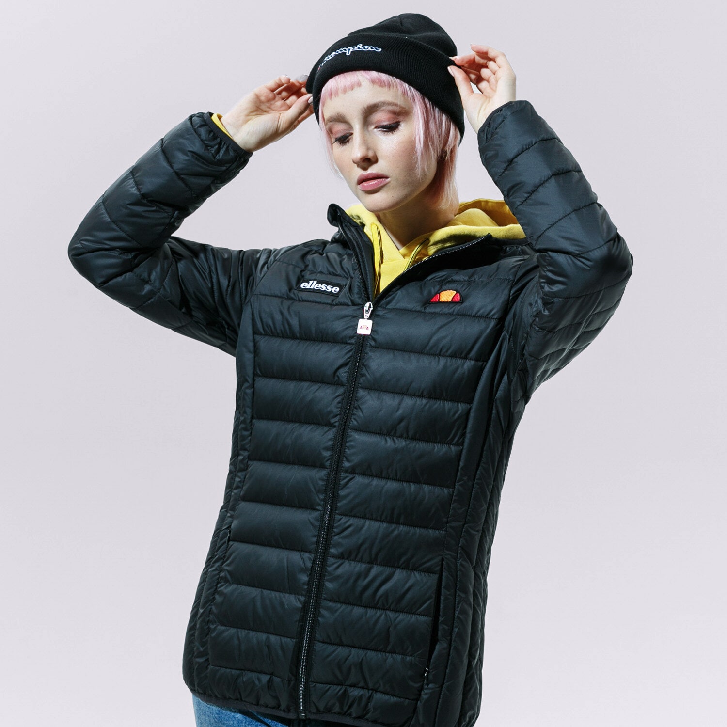 dámská zimní bunda ELLESSE BUNDA ZIMNÍ LOMPARD BLK SGS02683001 ČERNÁ
