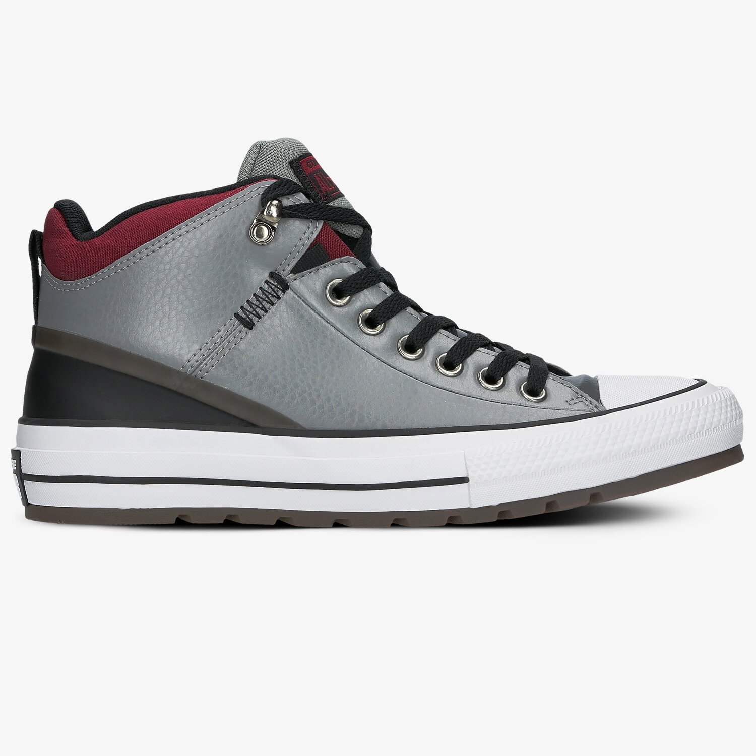 pánské tenisky CONVERSE CHUCK TAYLOR ALL STAR STREET BOOT 168867C ŠEDÁ