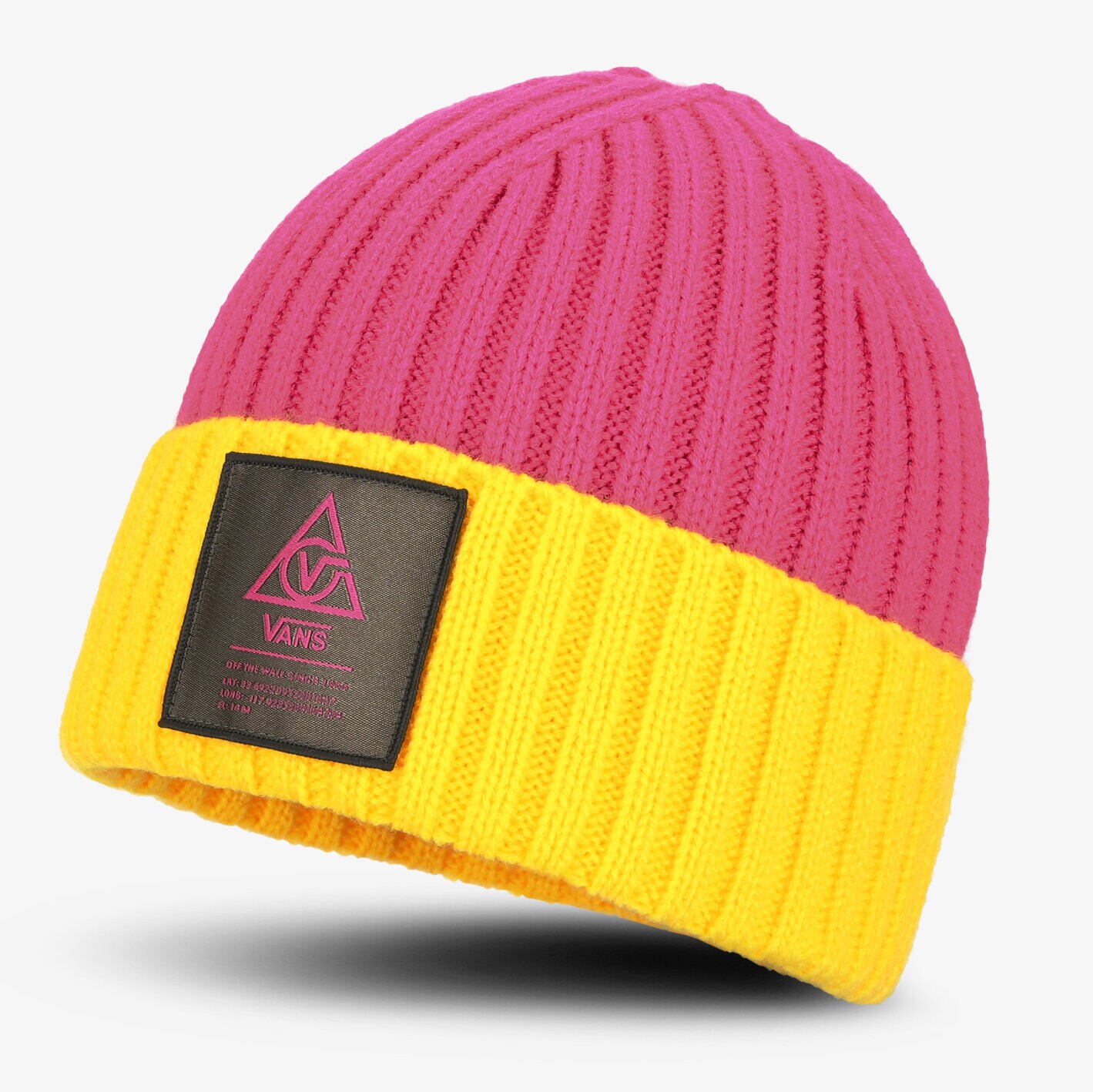 dětská čepice VANS ČEPICE ZIMNÍ 66 SUPPLY BEANIE VN0A4S8VZL01 RŮŽOVÁ