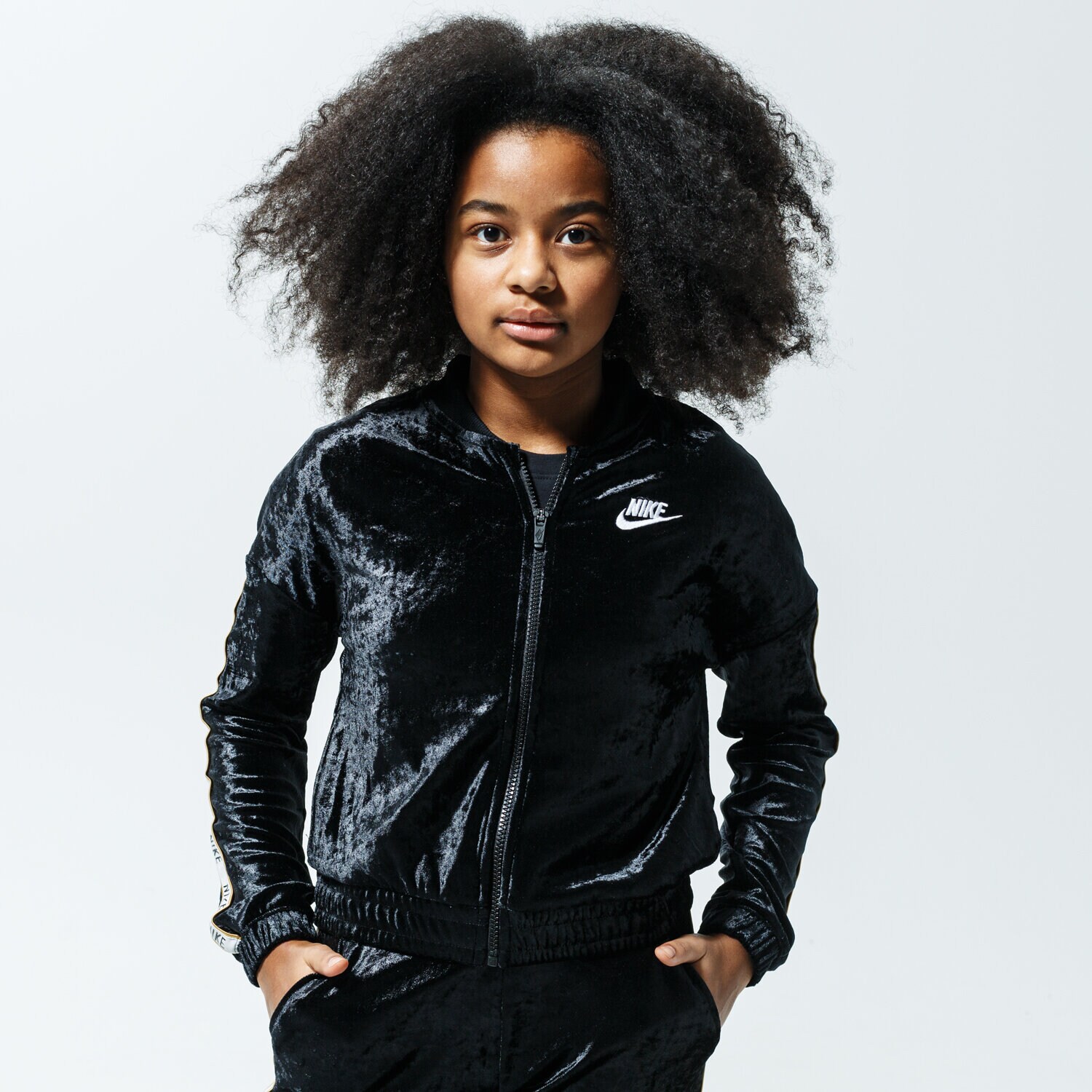 dětské kalhoty NIKE DRES SPORTSWEAR CU8449-010 ČERNÁ