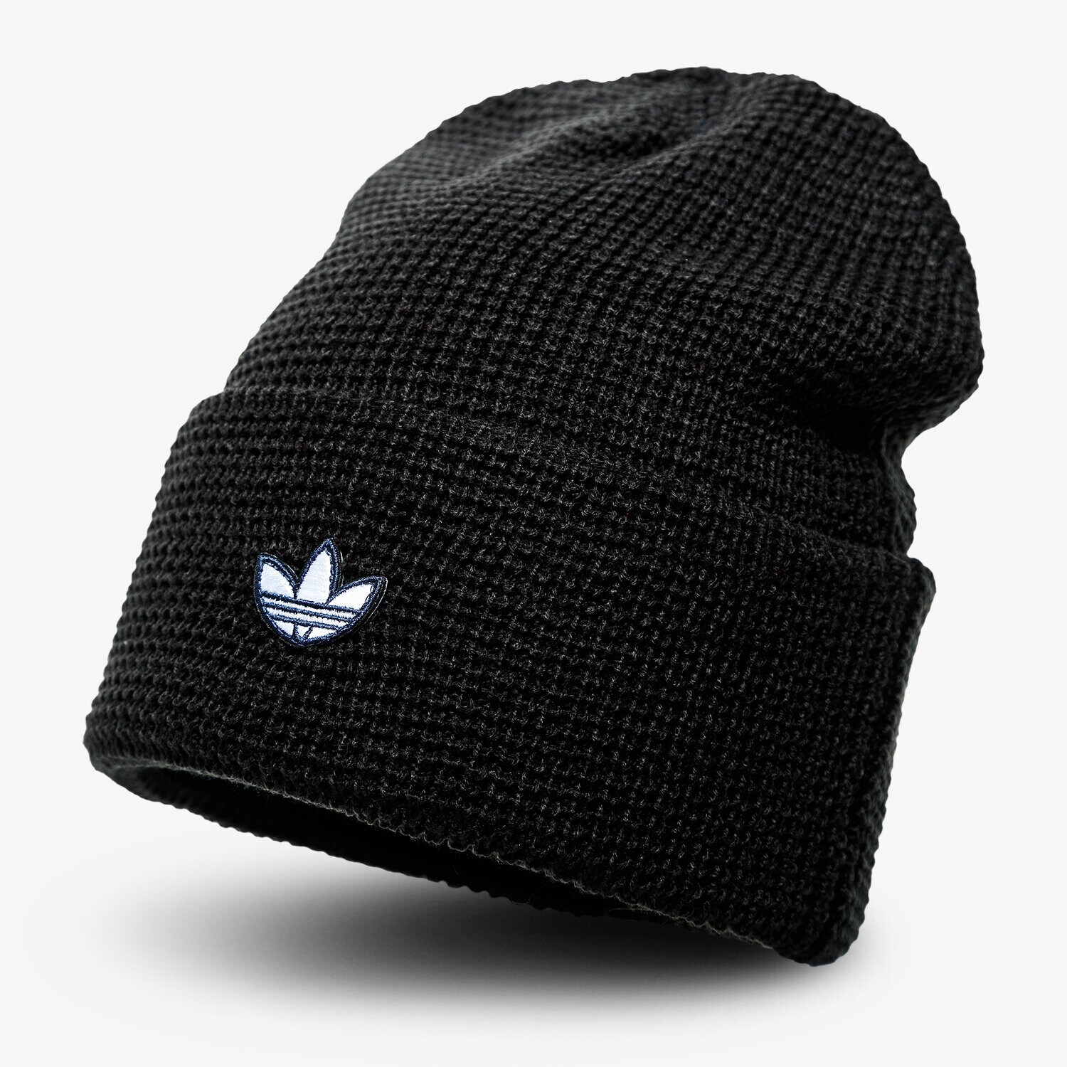 dětská čepice ADIDAS ČEPICE ZIMNÍ WAFFLE CUFF GD4572 ČERNÁ