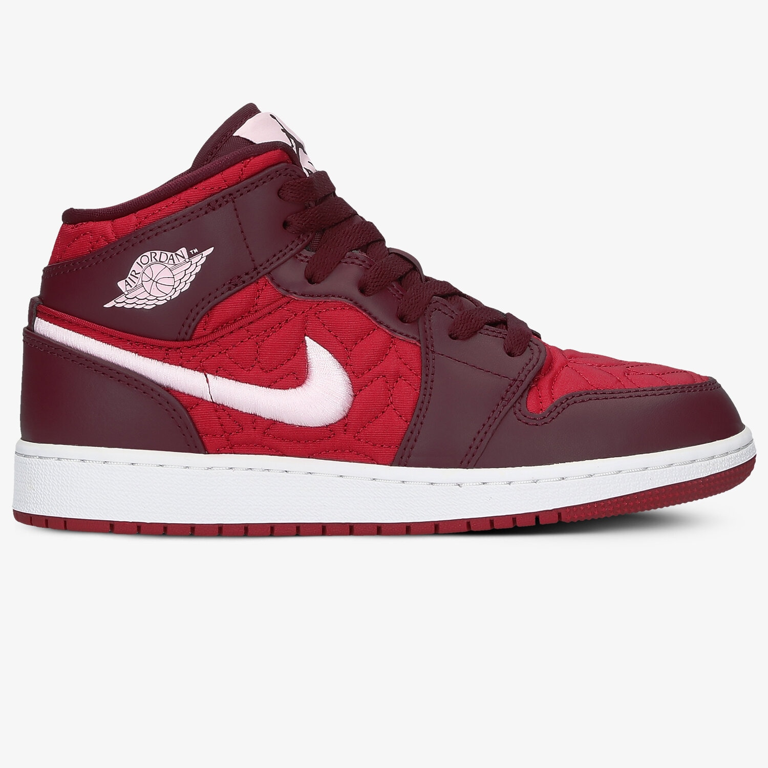 dětské tenisky AIR JORDAN 1 MID SE AV5174-600 ČERVENÁ