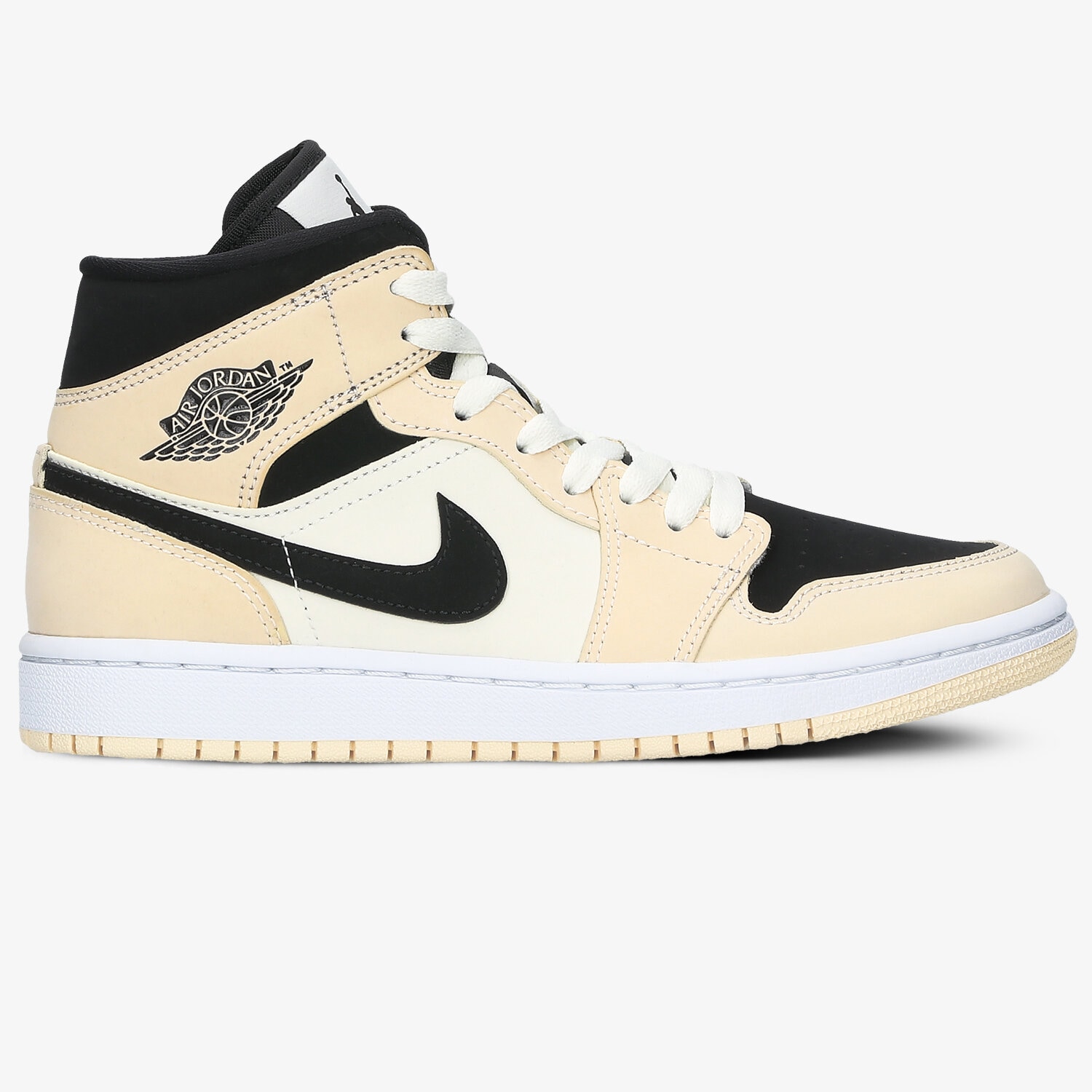 dámské tenisky JORDAN WMNS AIR JORDAN 1 MID  BQ6472-800 BÉŽOVÁ