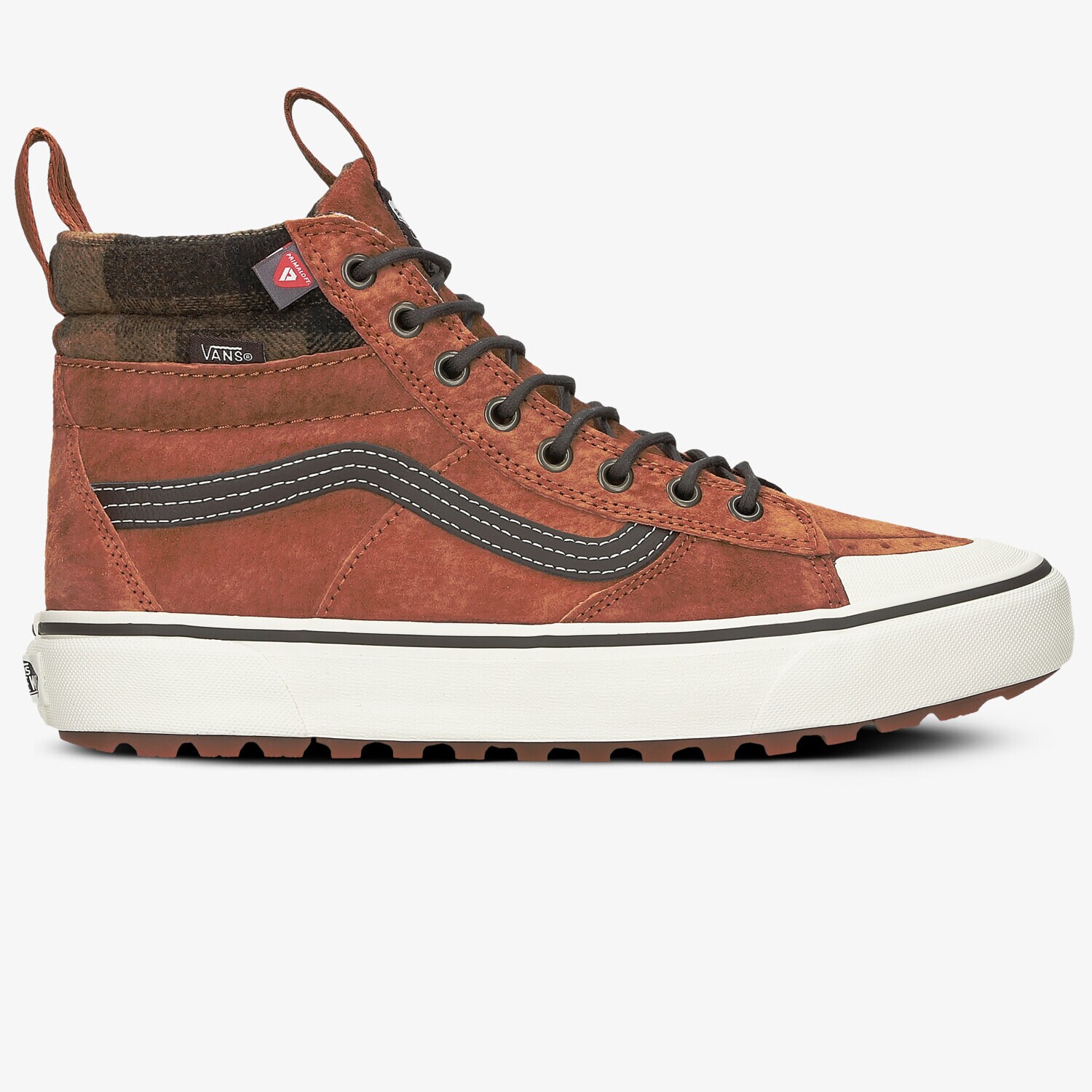 pánské skate boty (skateboardové) VANS SK8-HI MTE 2.0 VN0A4P3IRIZ1 HNĚDÁ