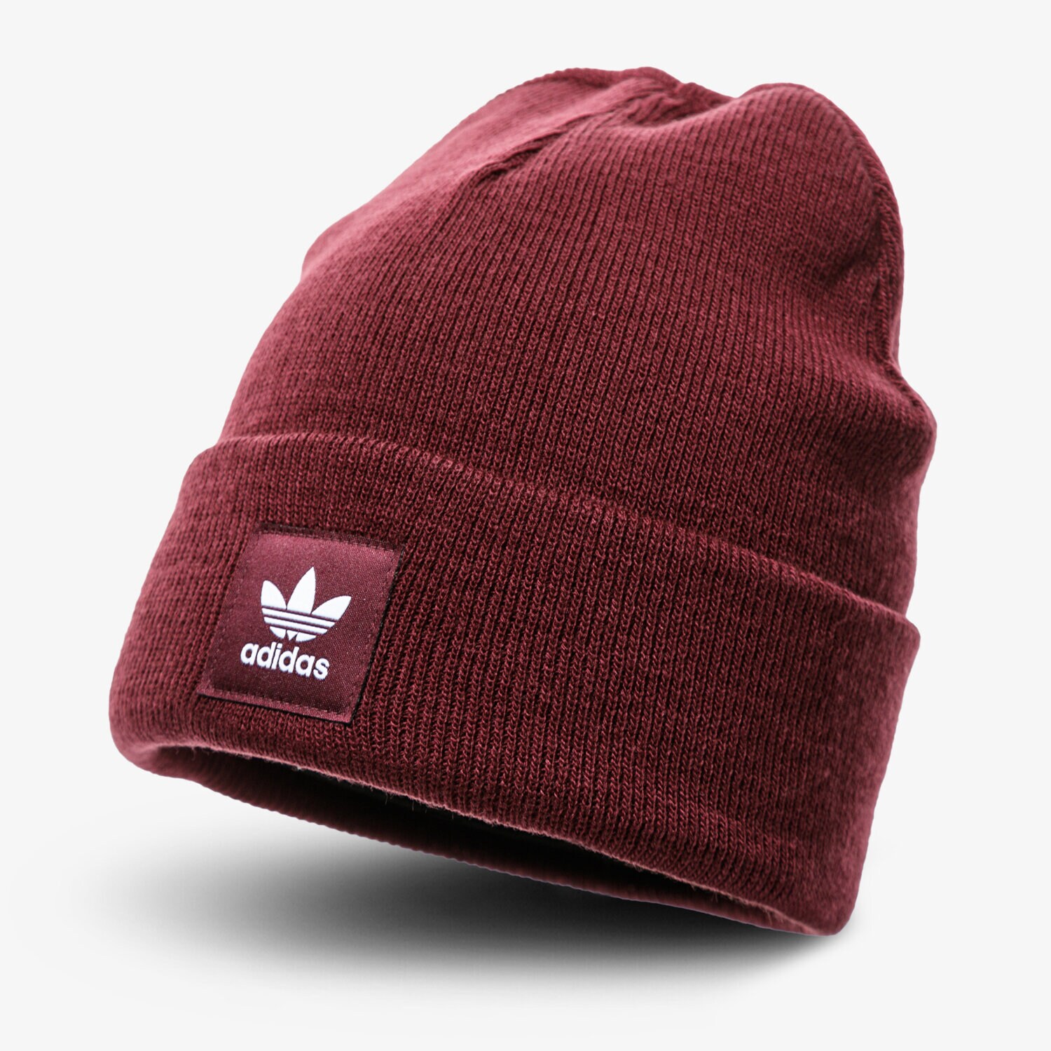 dětská čepice ADIDAS ČEPICE ZIMNÍ AC CUFF KNIT GD4560 BORDOVÁ