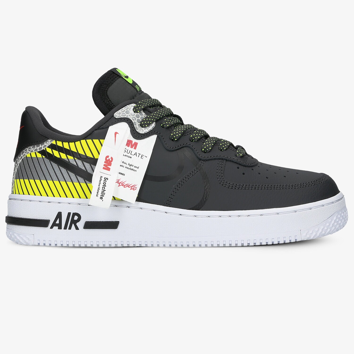 pánské tenisky NIKE AIR FORCE 1 REACT LX CT3316-003 ČERNÁ