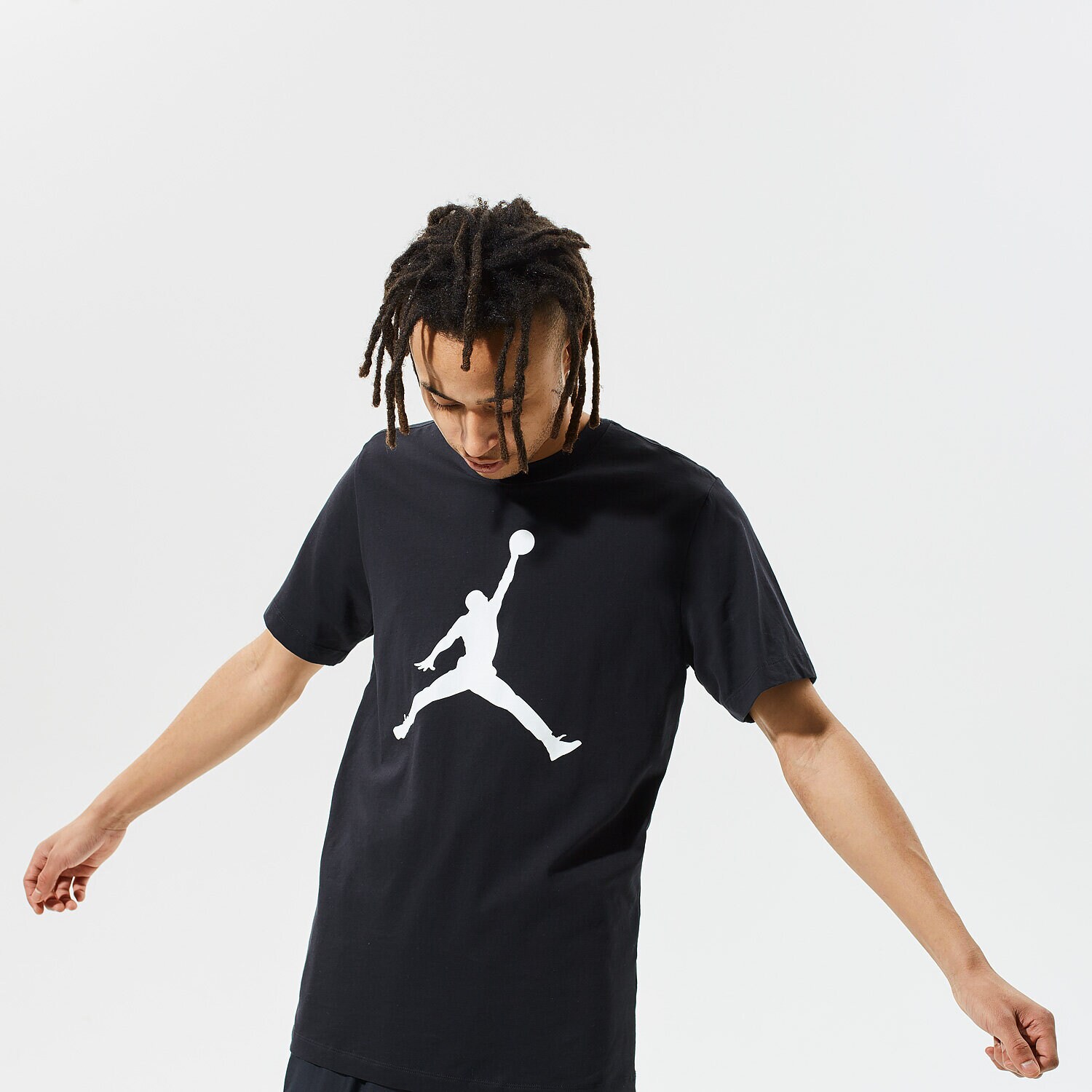 pánské tričko JORDAN  TRIČKO JORDAN JUMPMAN CJ0921-011 ČERNÁ