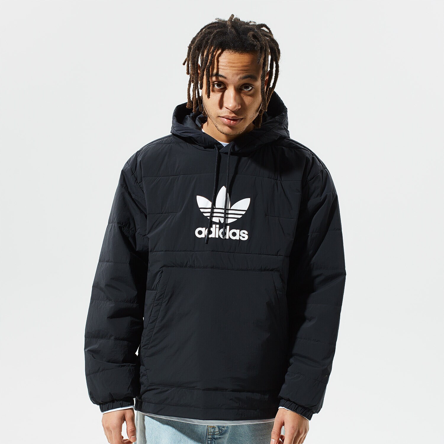 pánská zimní bunda ADIDAS BUNDA ZIMNÍ LW OH TF HOODY GE1283 ČERNÁ