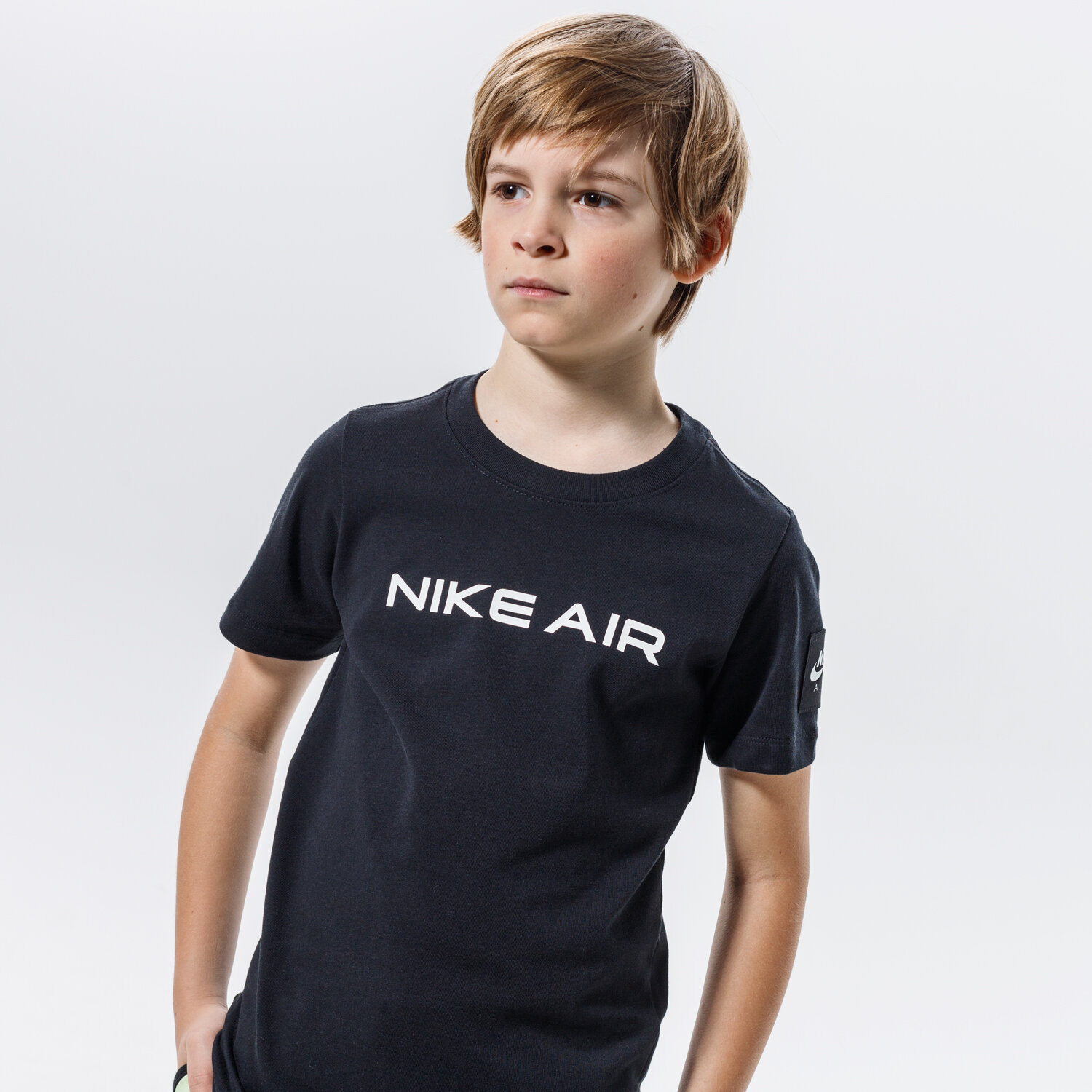 dětské tričko NIKE TRIČKO AIR BOY DC7631-010 ČERNÁ