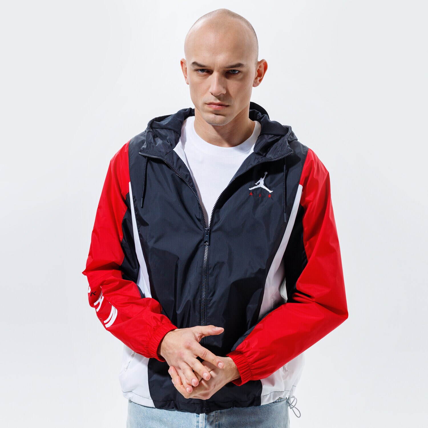 Přechodná bunda pánská (podzimní, jarní) JORDAN BUNDA JUMPMAN AIR CV2240-010 VÍCEBAREVNÁ