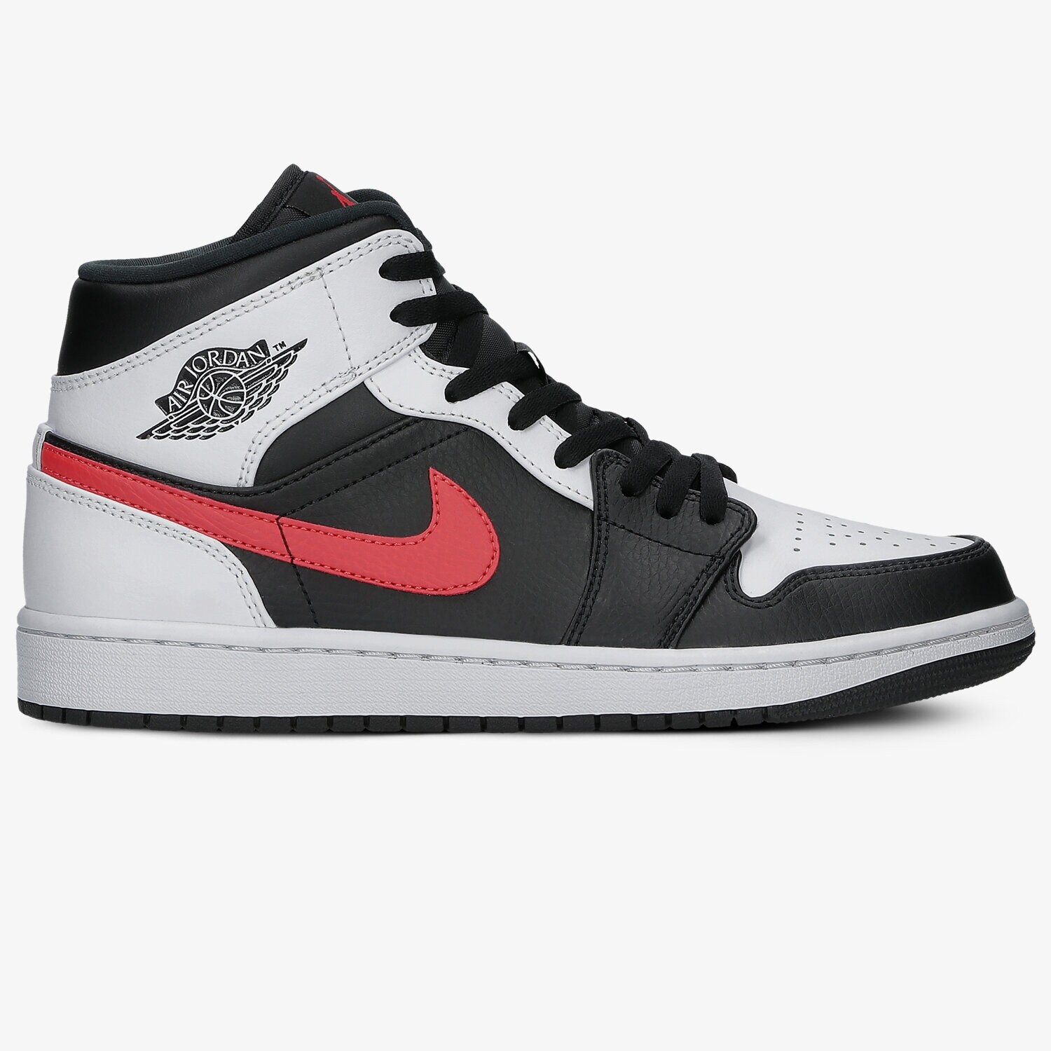 pánské tenisky AIR JORDAN 1 MID  554724-075 BÍLÁ