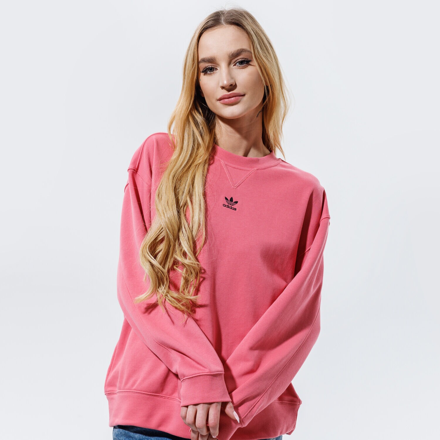 dámská mikina ADIDAS MIKINA SWEATSHIRT H36802 RŮŽOVÁ