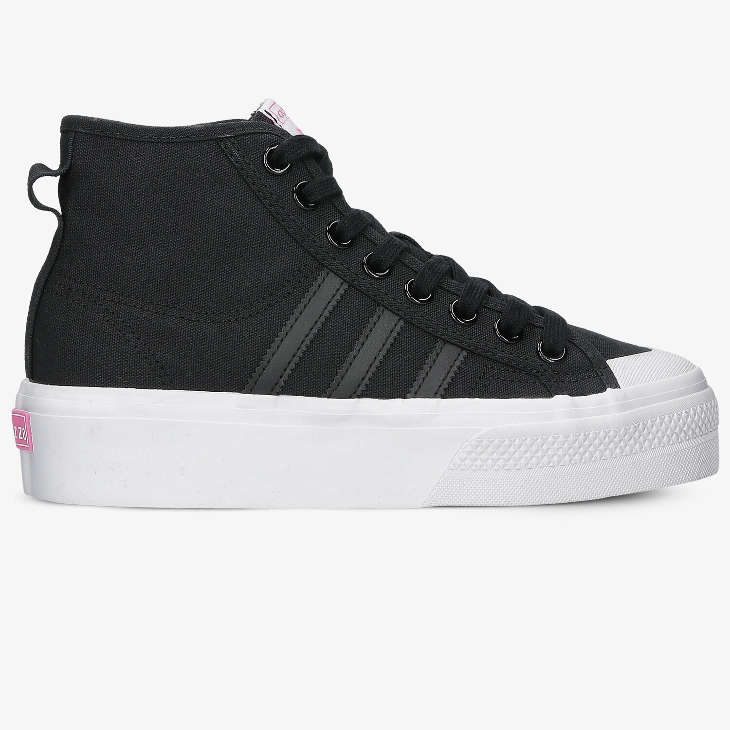 dámské tenisky ADIDAS NIZZA PLATFORM MID W FY7579 ČERNÁ