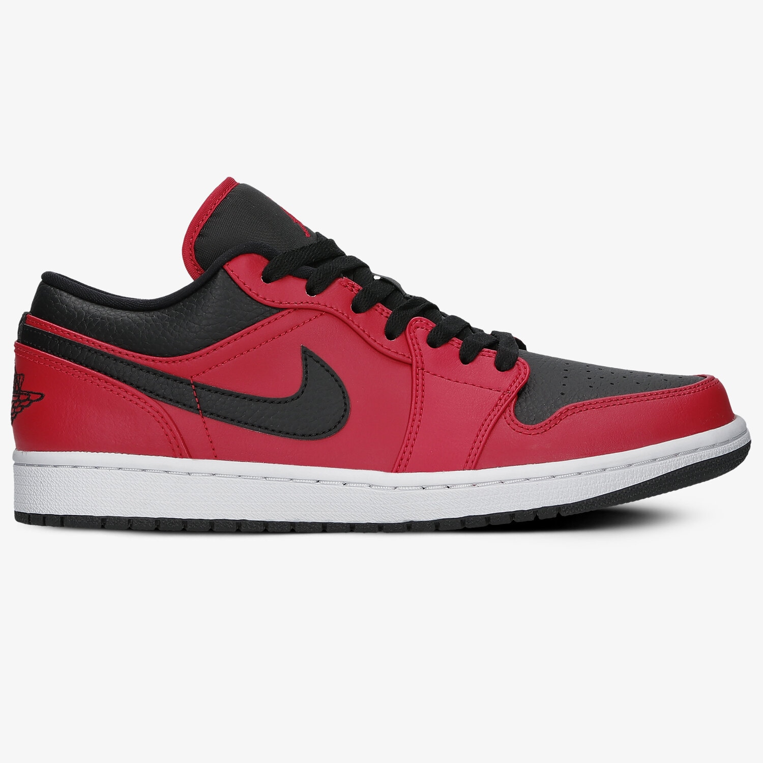 pánské tenisky AIR JORDAN 1 LOW  553558-605 ČERVENÁ