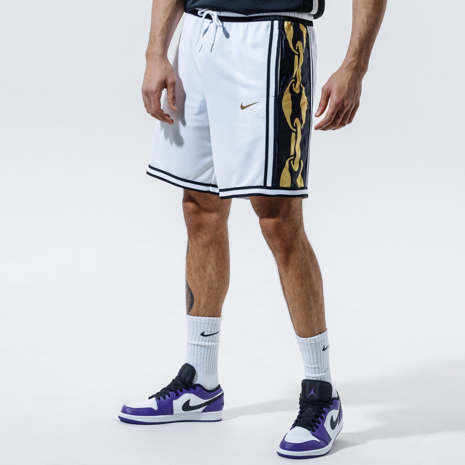 pánské kraťasy NIKE ŠORTKY  M NK DRY DNA+ SHORT CV1897-100 BÍLÁ