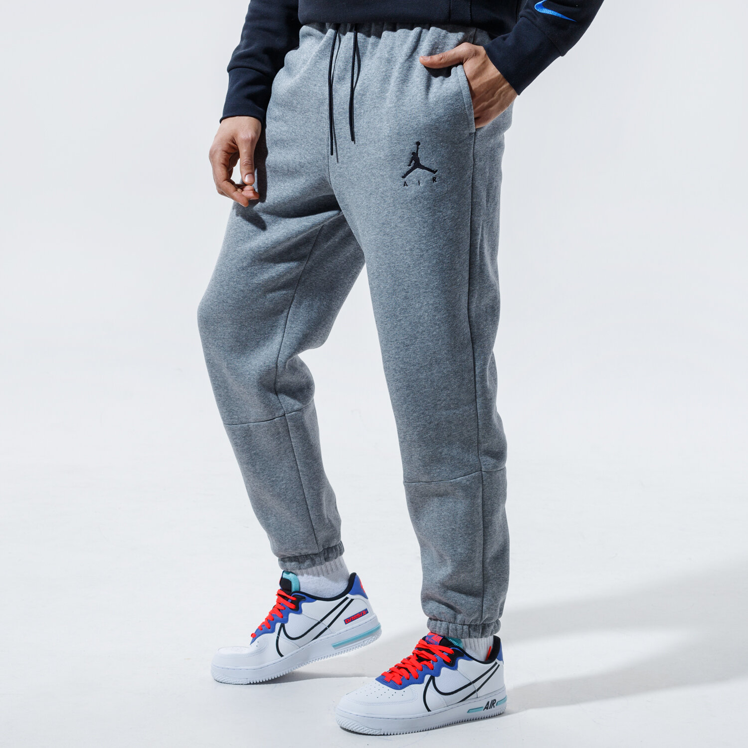 pánské kalhoty JORDAN KALHOTY  JUMPMAN CK6694-091 ŠEDÁ
