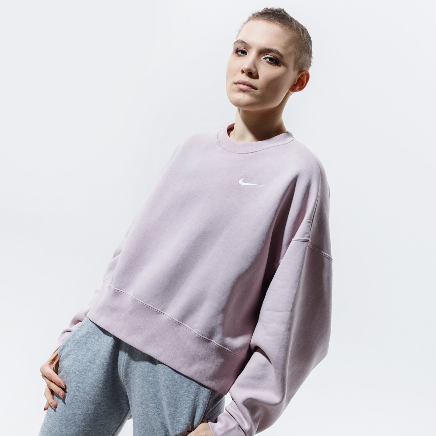 dámská mikina NIKE MIKINA SPORTSWEAR ESSENTIALS CK0168-645 RŮŽOVÁ