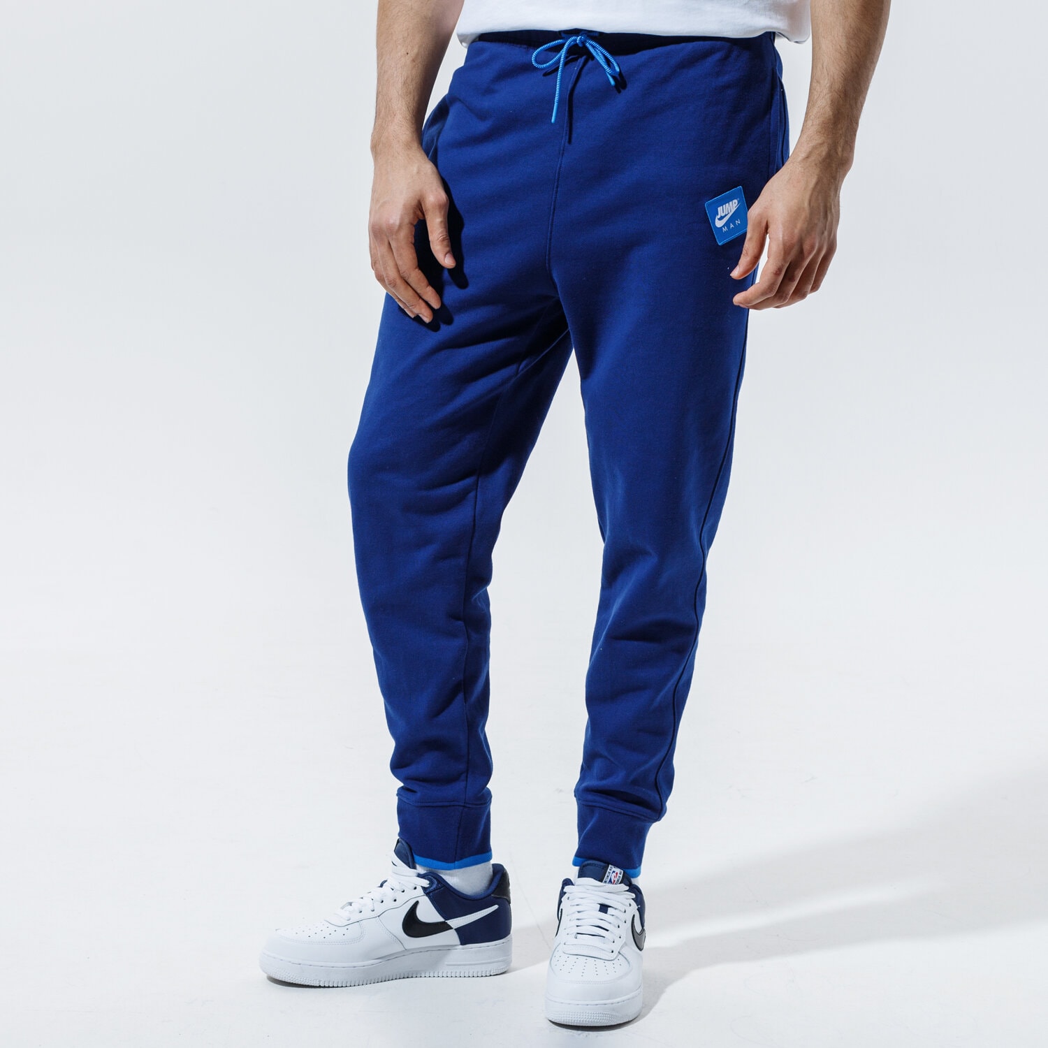 pánské kalhoty JORDAN KALHOTY  JUMPMAN CLASSICS  CV2249-492 TMAVOMODRÁ