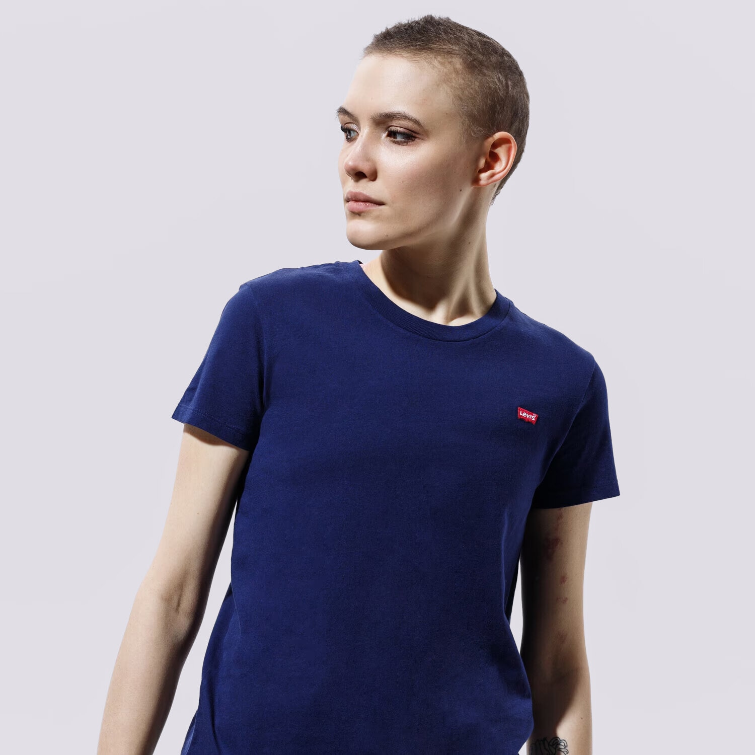 dámské tričko LEVI'S TRIČKO PERFECT TEE 39185-0129 TMAVOMODRÁ