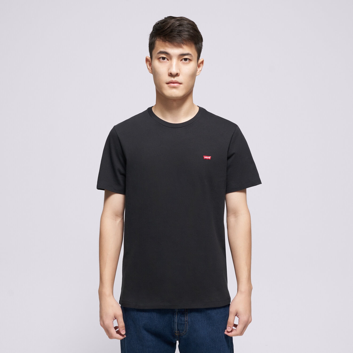 pánské tričko LEVI'S TRIČKO SS ORIGINAL HM TEE 56605-0009 ČERNÁ