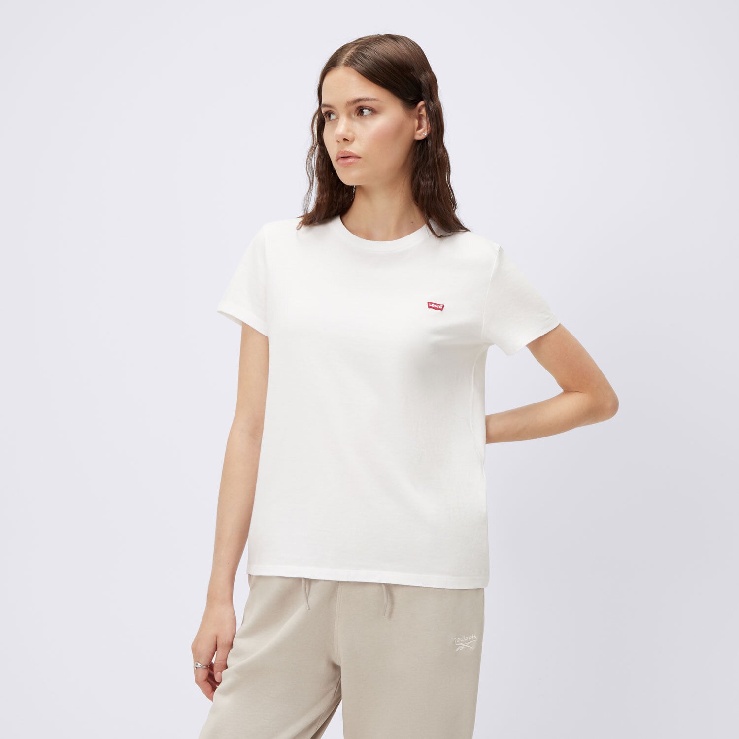 dámské tričko LEVI'S TRIČKO PERFECT TEE 39185-0006 BÍLÁ