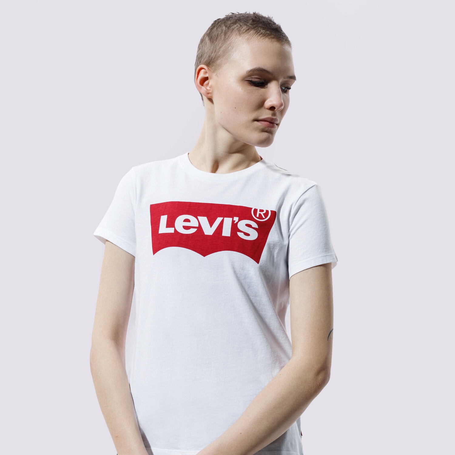 dámské tričko LEVI'S TRIČKO THE PERFECT TEE 17369-0053 BÍLÁ